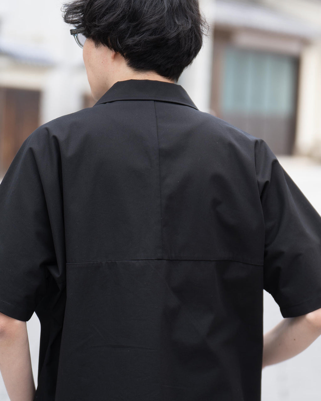 AFTERHOURS アフターアワーズ オープンカラーシャツ OPEN COLLAR SHIRT A008-E1SH 4499【送料無料】