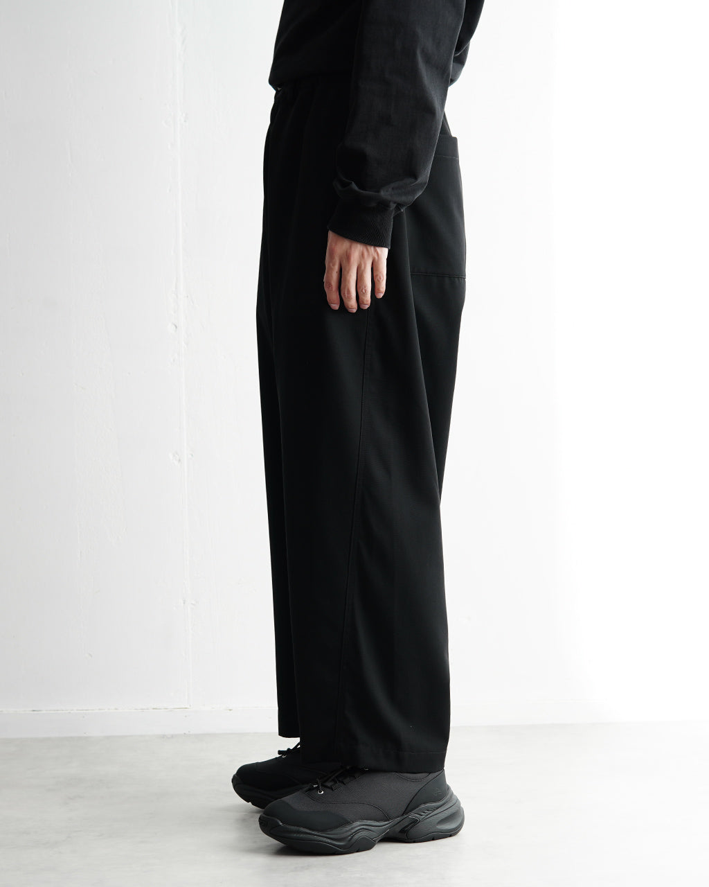 AFTERHOURS アフターアワーズ ベンディング ライン バギーパンツ BENDING LINE BAGGY PANTS A013-D2