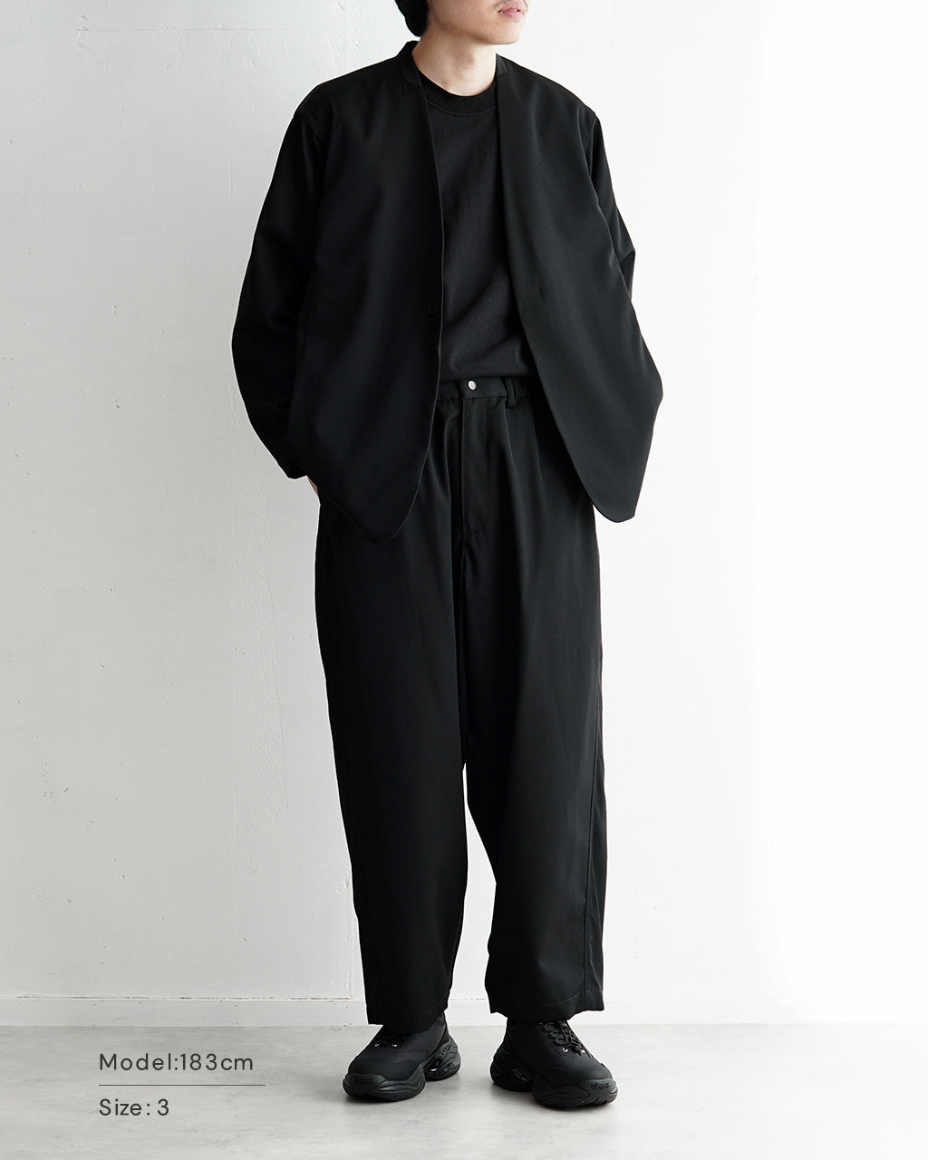 AFTERHOURS アフターアワーズ ベンディング ライン バギーパンツ BENDING LINE BAGGY PANTS A013-D2PT