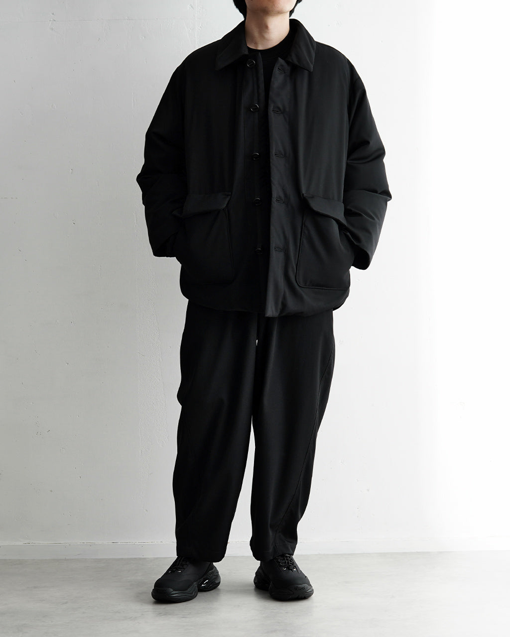 AFTERHOURS アフターアワーズ ベンディング ライン バギーパンツ BENDING LINE BAGGY PANTS A013-D2PT