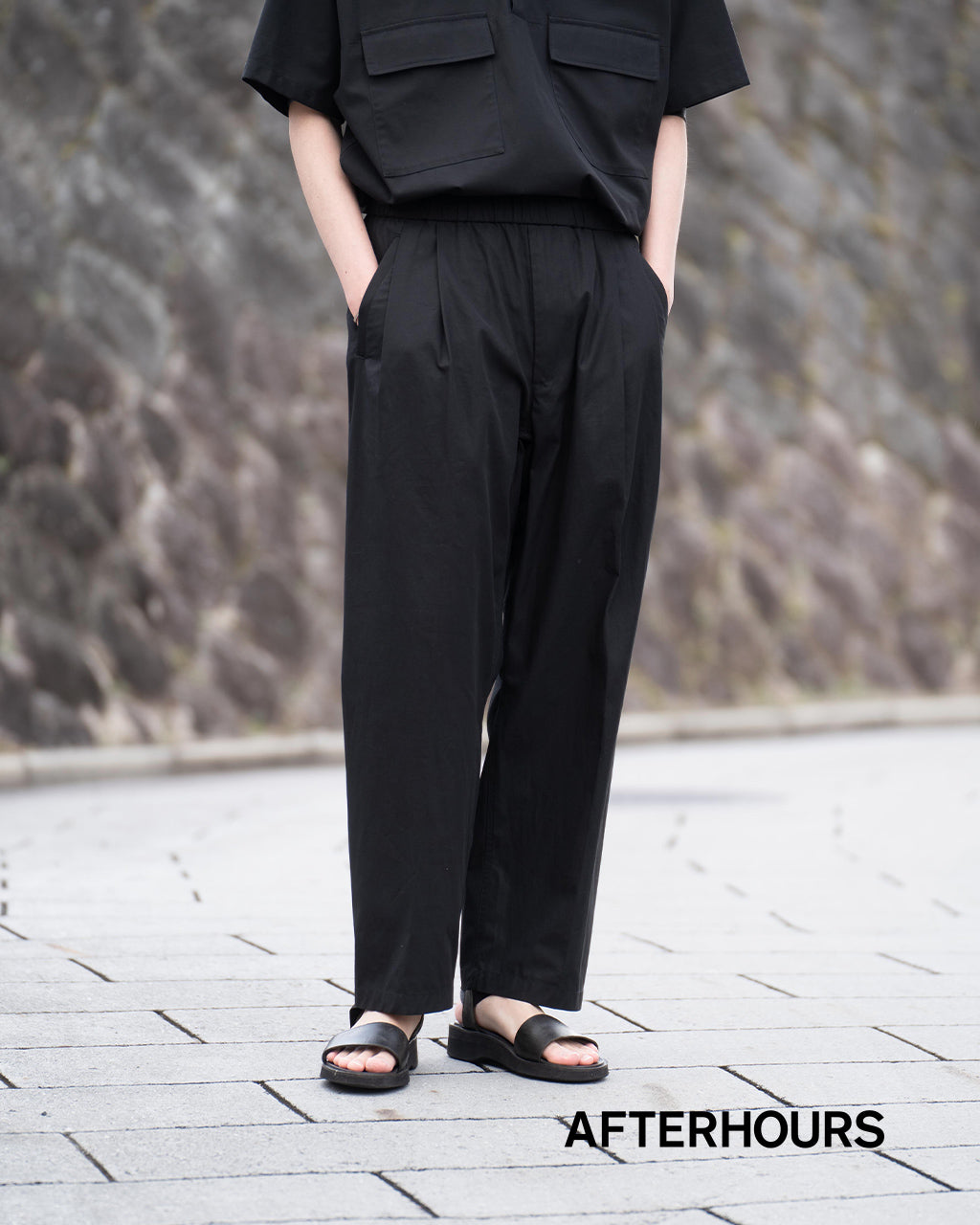 AFTERHOURS アフターアワーズ サイド シームレス パンツ SIDE SEAMLESS PANTS A014-E1PT 4499【送料無料】