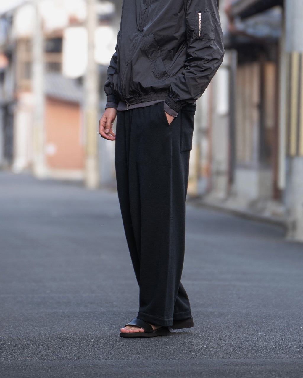 AFTERHOURS アフターアワーズ ベンディングライン イージーパンツ BENDING LINE EASY PANTS A016-E1PT【送料無料】