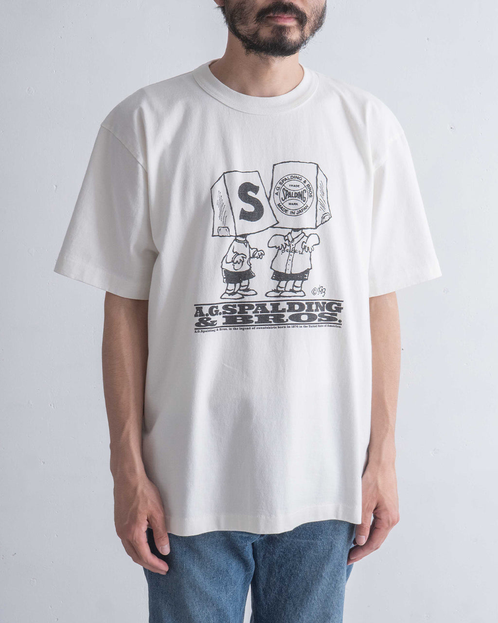 A.G.SPALDING＆BROS エージースポルディング アーカイブグラフィック Tシャツ BOXING SQUAD USS TENNESSEE MUNICIPAL BOXING CLUB sKetChboOok3 SPL-AGS-008 009 013