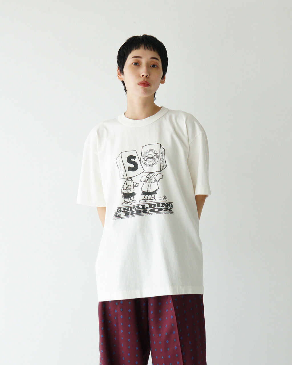 A.G.SPALDING＆BROS エージースポルディング アーカイブグラフィック Tシャツ BOXING SQUAD USS TENNESSEE MUNICIPAL BOXING CLUB sKetChboOok3 SPL-AGS-008 009 013