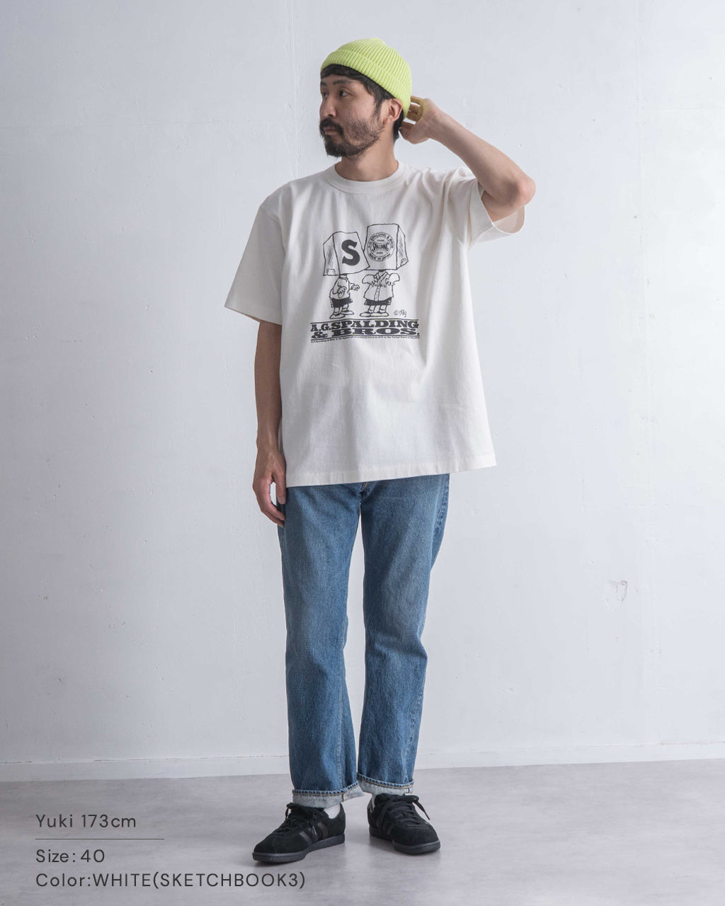 A.G.SPALDING＆BROS エージースポルディング アーカイブグラフィック Tシャツ BOXING SQUAD USS TENNESSEE MUNICIPAL BOXING CLUB sKetChboOok3 SPL-AGS-008 009 013