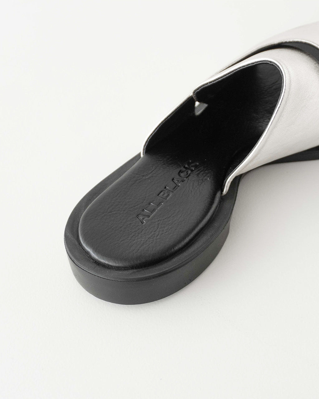 【SALE！40%OFF】ALL BLACK オールブラック レザーカバーサンダル クロスサンダル フラットサンダル スライドサンダル ローヒール シューズ ALL-500-2233【送料無料】