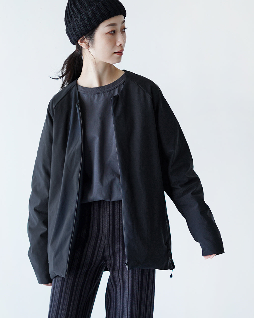 ALLIED FEATHER + DOWN アライドフェザーアンドダウン ラウンジ ダウン ブルゾン LOUNGE DOWN BLOUSON    A4399-130BL01【送料無料】