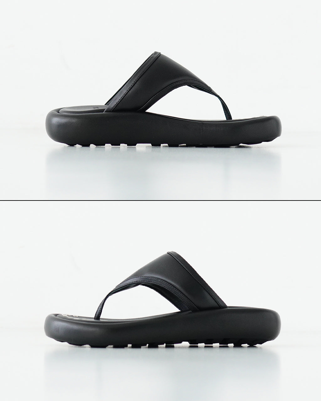 ALM アルム レザー トングサンダル TEN LEATHER SANDALS シューズ フラットサンダル 厚底 プラットフォーム AL103【送料無料】