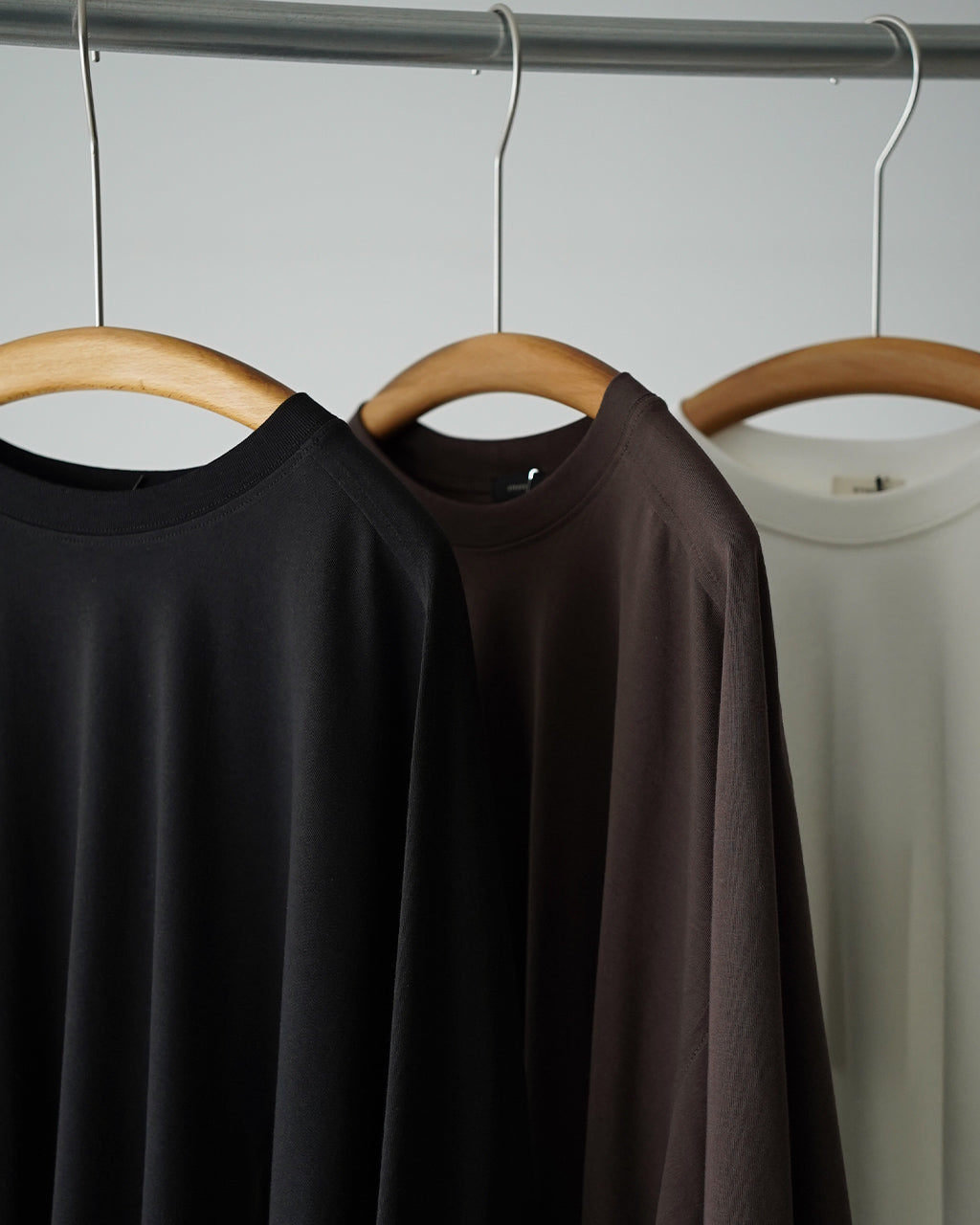 26/ ROUND MIDDLE SLEEVE TEE SHIRTS ALV-00167