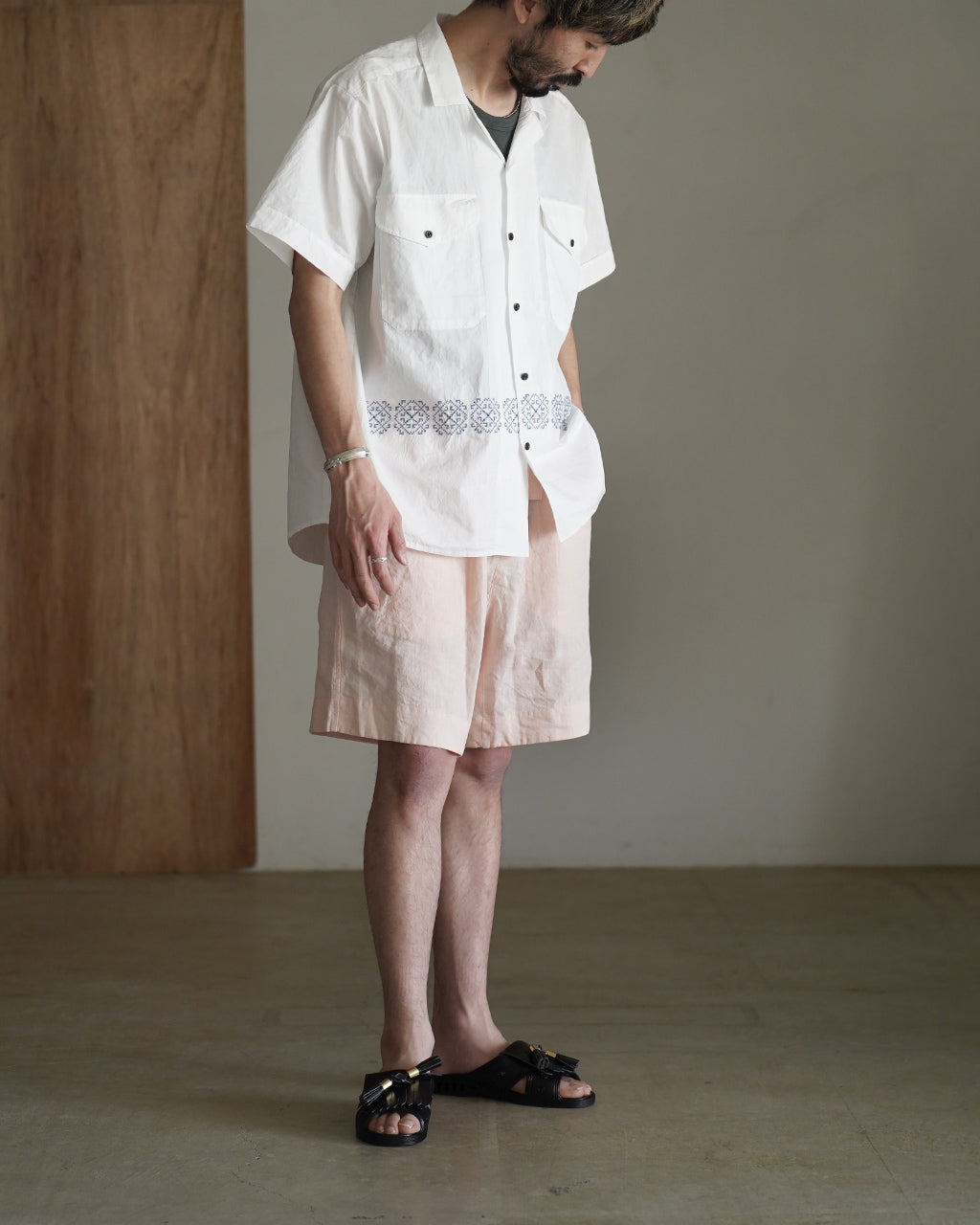 Alvana LINEN HAREM SHORT PANTS ショートパンツ リネンコットン｜Crouka(クローカ)