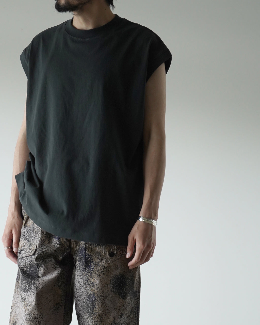 alvana 空紡 SLEEVELESS TEE SHIRTS ALV-00166 ノースリーブ｜Crouka(クローカ)