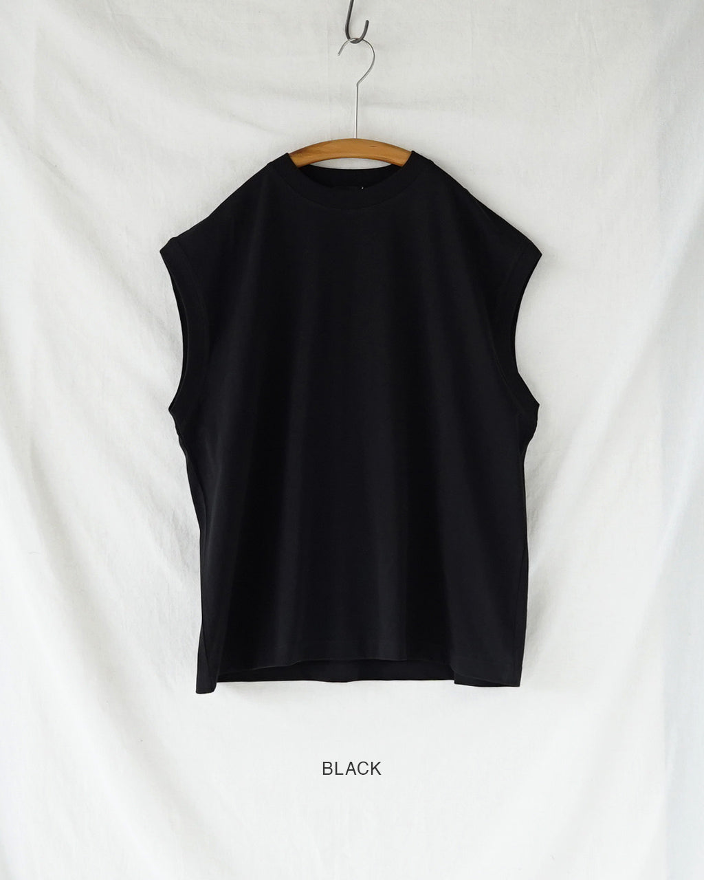 alvana アルヴァナ 空紡糸 ノースリーブTシャツ メンズ 空紡