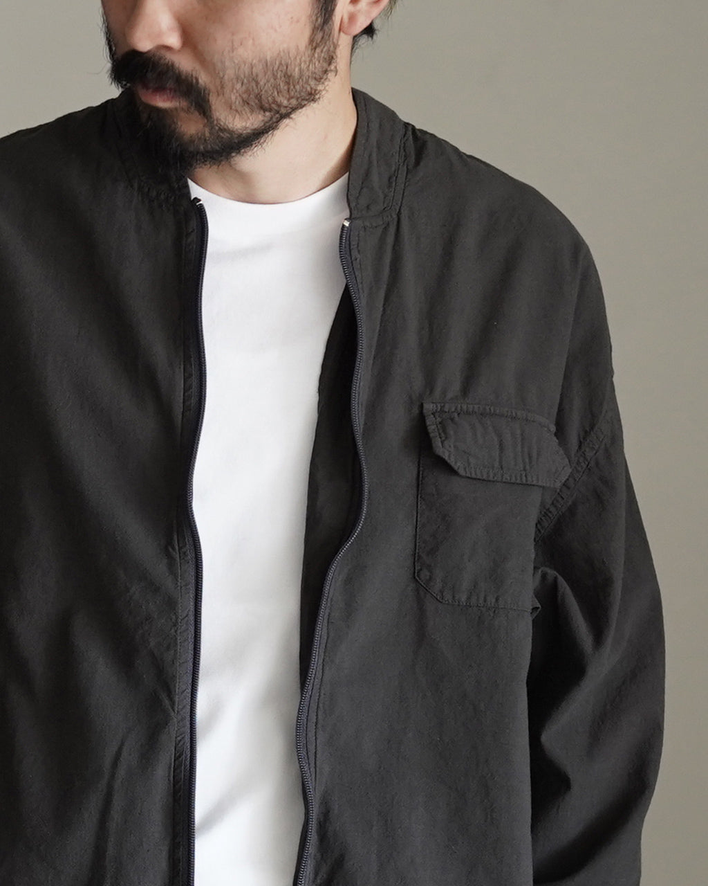 UNEVEN MOTOR JACKET ALV-90124