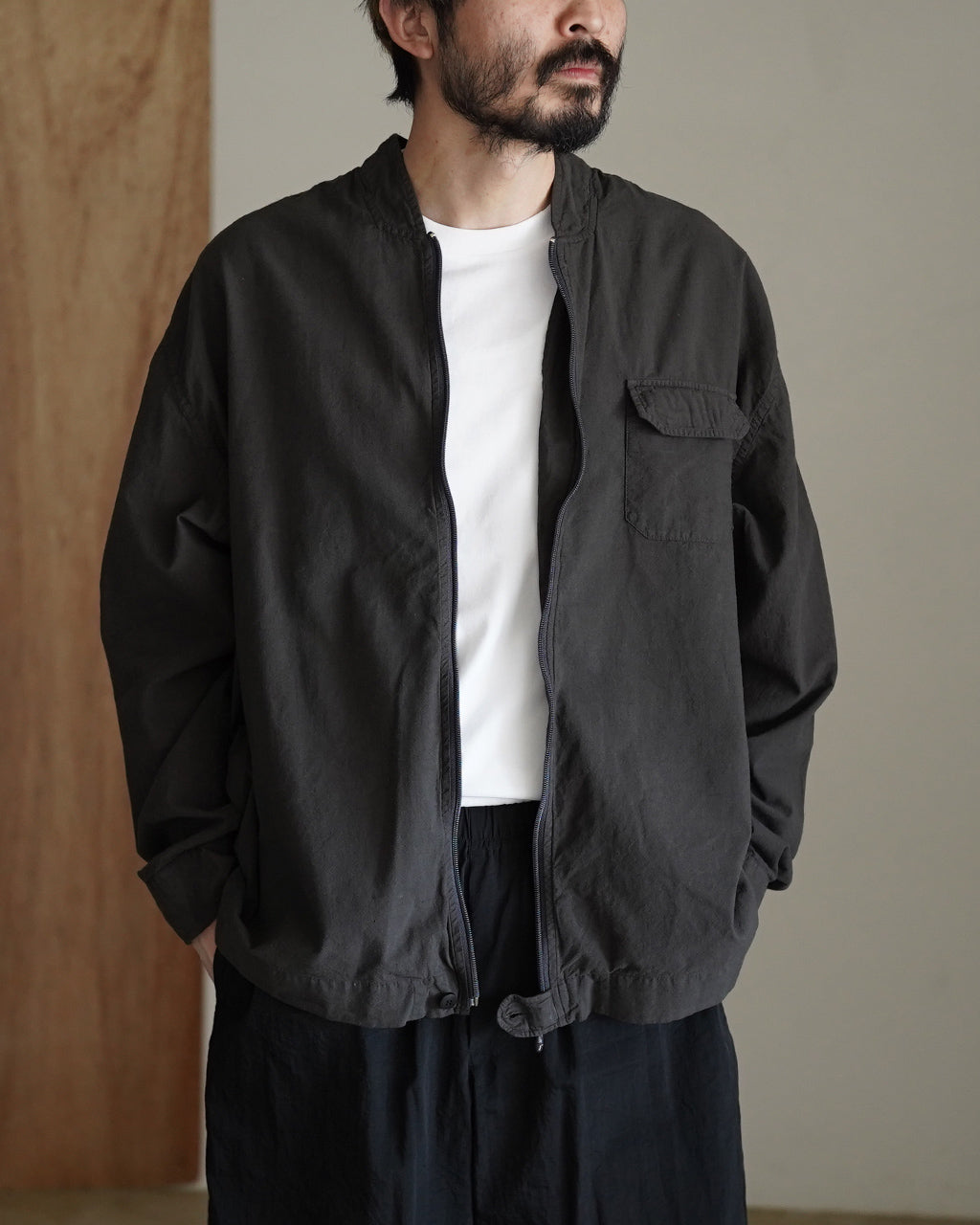 UNEVEN MOTOR JACKET ALV-90124