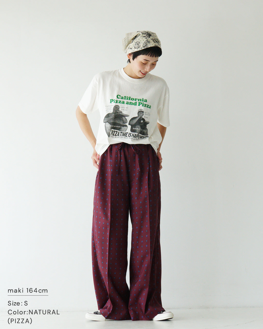 And Ink アンドインク ベーシックフォト Tシャツ ポップコーン ピザ BASIC PHOTO TEE POPCORN PIZZA 半袖