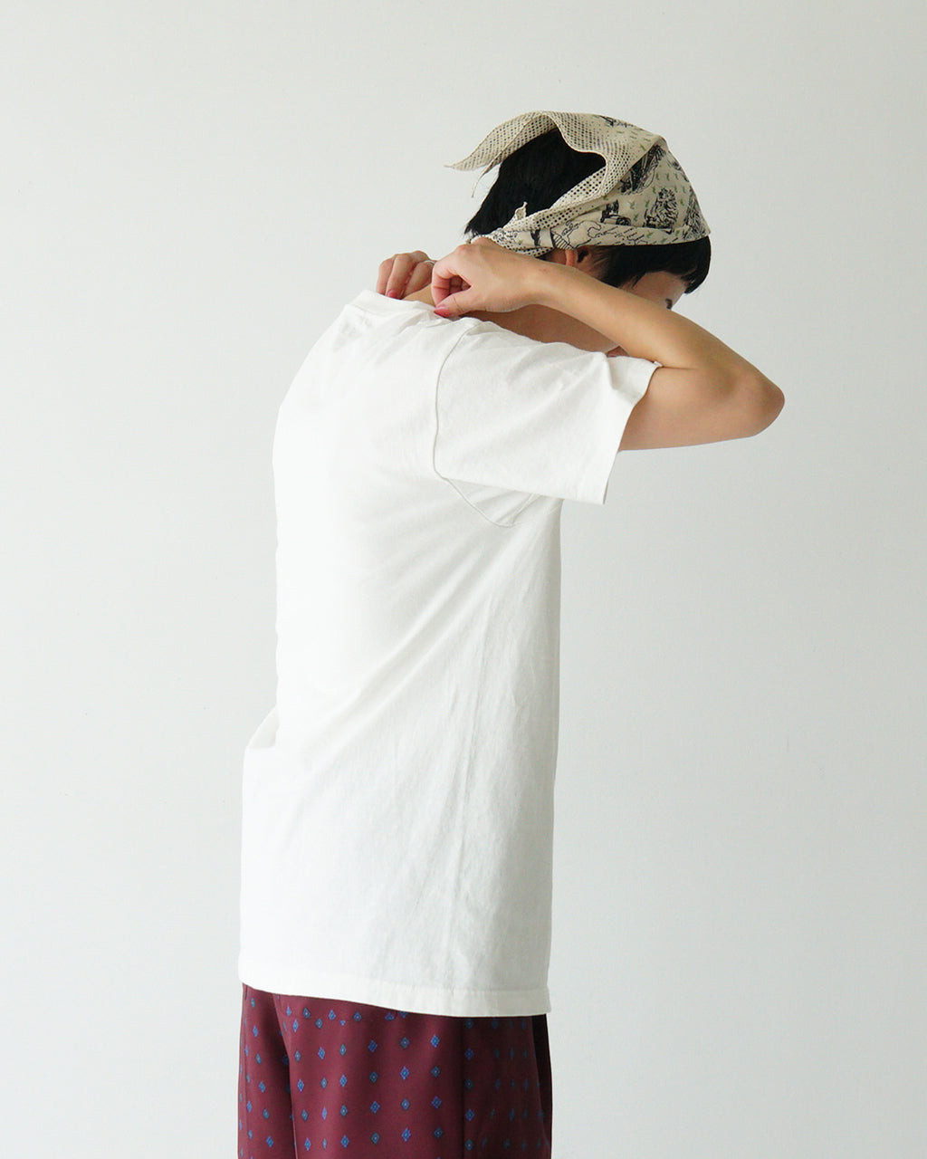 And Ink アンドインク ベーシックフォト Tシャツ ポップコーン ピザ BASIC PHOTO TEE POPCORN PIZZA 半袖