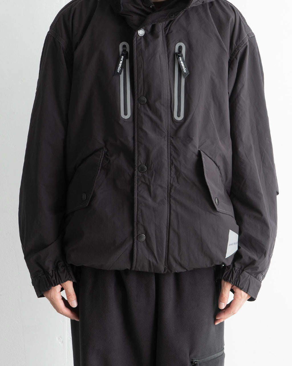 and wander アンドワンダー ジャケット フィッシュテール オクタ コート fishtail Octa coat 5744281137【送料無料】