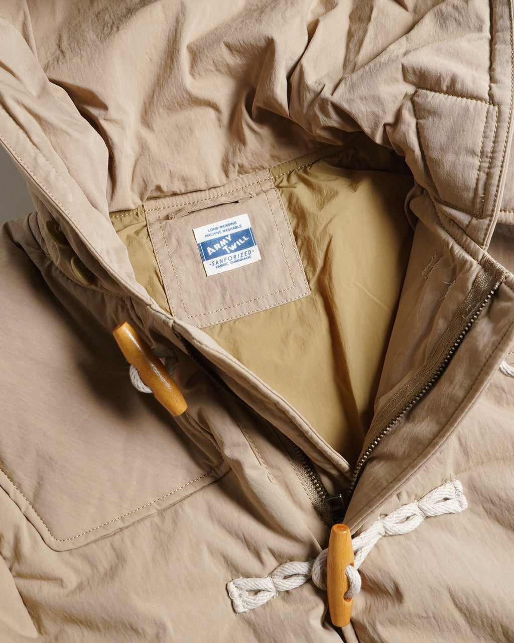 【SALE！20%OFF】ARMY TWILL アーミーツイル ダッフルコート コットン インサレーション アウター DUFFLE COAT  AM-2454008【送料無料】