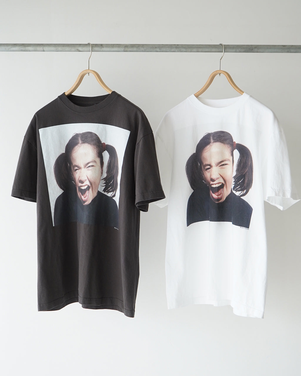 ARTIST T-SHIRTS アーティストティーシャツ ビョーク Bjork フォトプリント 半袖Tシャツ トップス カットソー THE QUIET MUSE OF THE NORTS S/S TEE 25SS-BJ01SS 25SS-BJ02SS