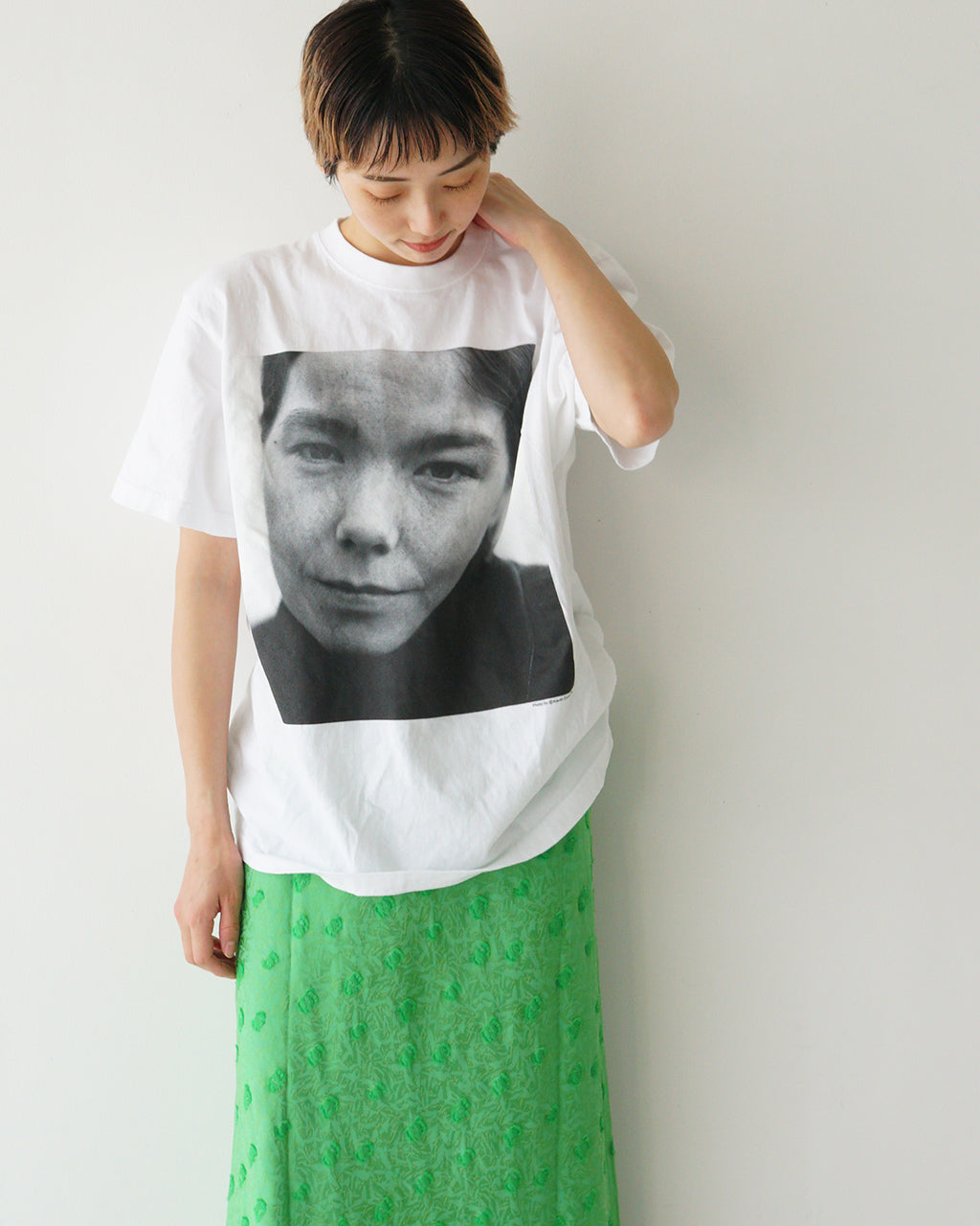 ARTIST T-SHIRTS アーティストティーシャツ ビョーク Bjork フォトプリント 半袖Tシャツ トップス カットソー THE QUIET MUSE OF THE NORTS S/S TEE 25SS-BJ01SS 25SS-BJ02SS