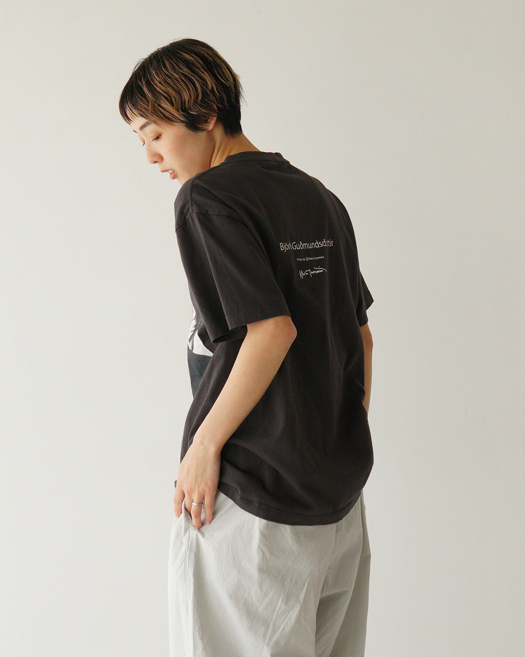 ARTIST T-SHIRTS アーティストティーシャツ ビョーク Bjork フォトプリント 半袖Tシャツ トップス カットソー THE QUIET MUSE OF THE NORTS S/S TEE 25SS-BJ01SS 25SS-BJ02SS