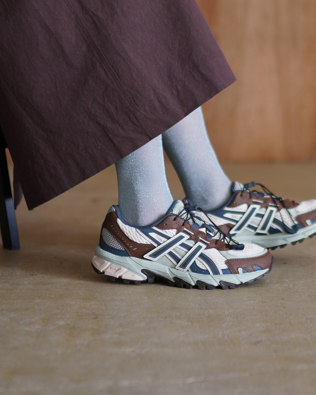 ASICS アシックス GEL-SONOMA TR62 ゲル・ソノマ TR62 クリーム ロー インディゴ | Crouka(クローカ)