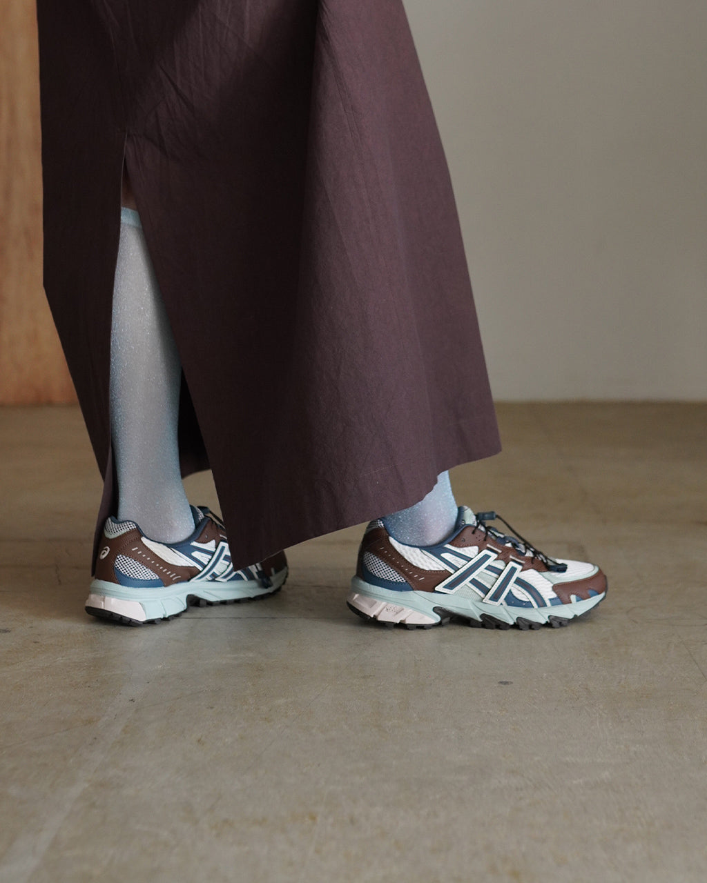 ASICS アシックス GEL-SONOMA TR62 ゲル・ソノマ TR62 クリーム ロー インディゴ | Crouka(クローカ)