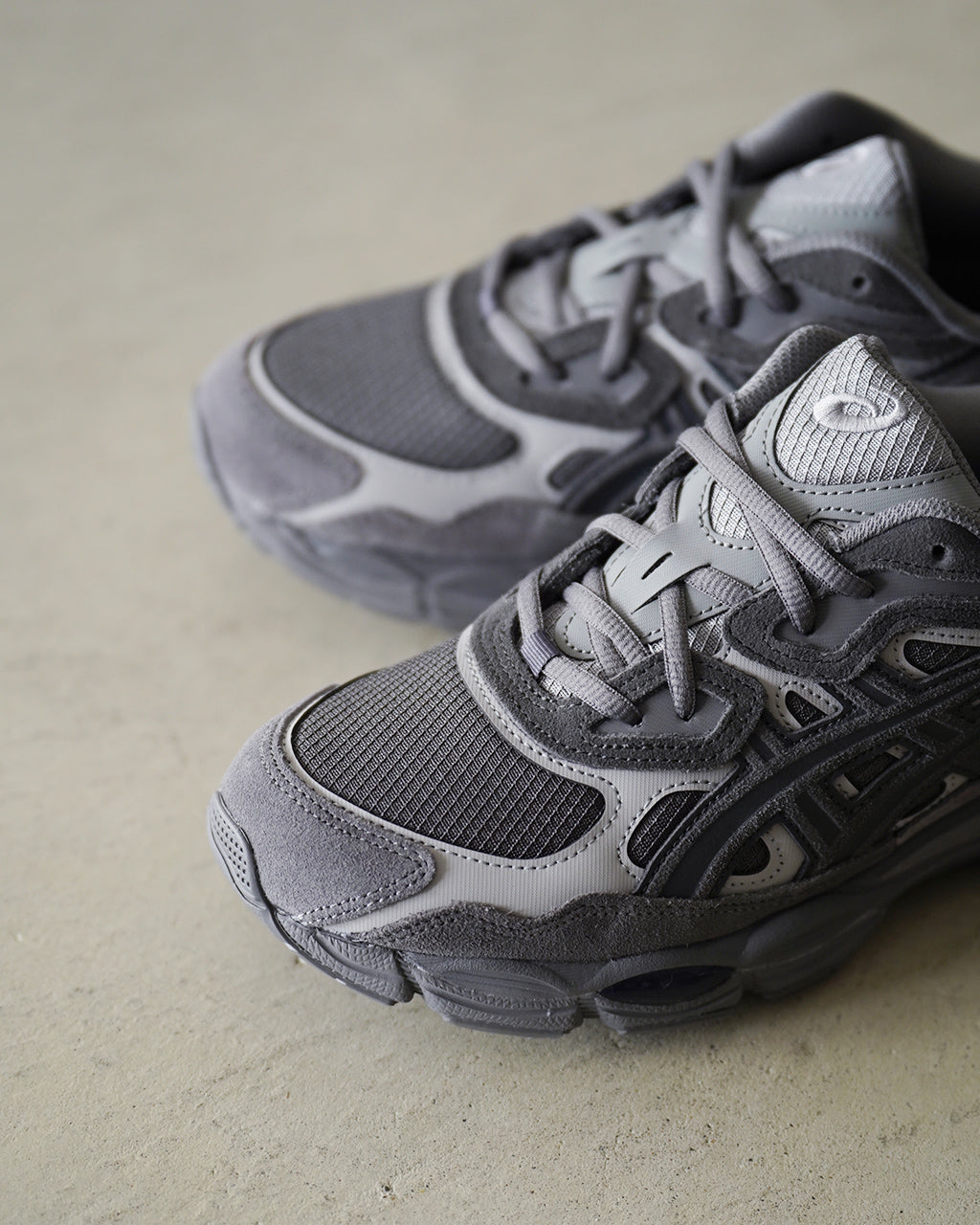 ASICS アシックス GEL-NYC オブシディアングレー/オブシディアングレー