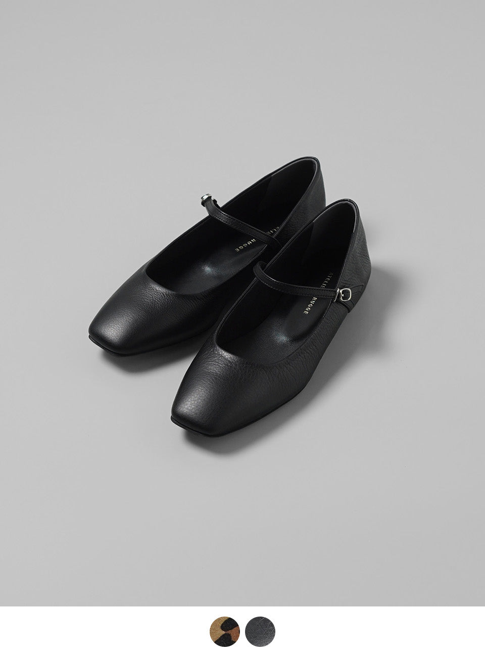 【SALE！40%OFF】ATELIER BRUGGE アトリエブルージュ メリージェーン ソフト フラット シューズ MARY JANE SOFT FLAT SHOES パンプス 24KS-54【送料無料】