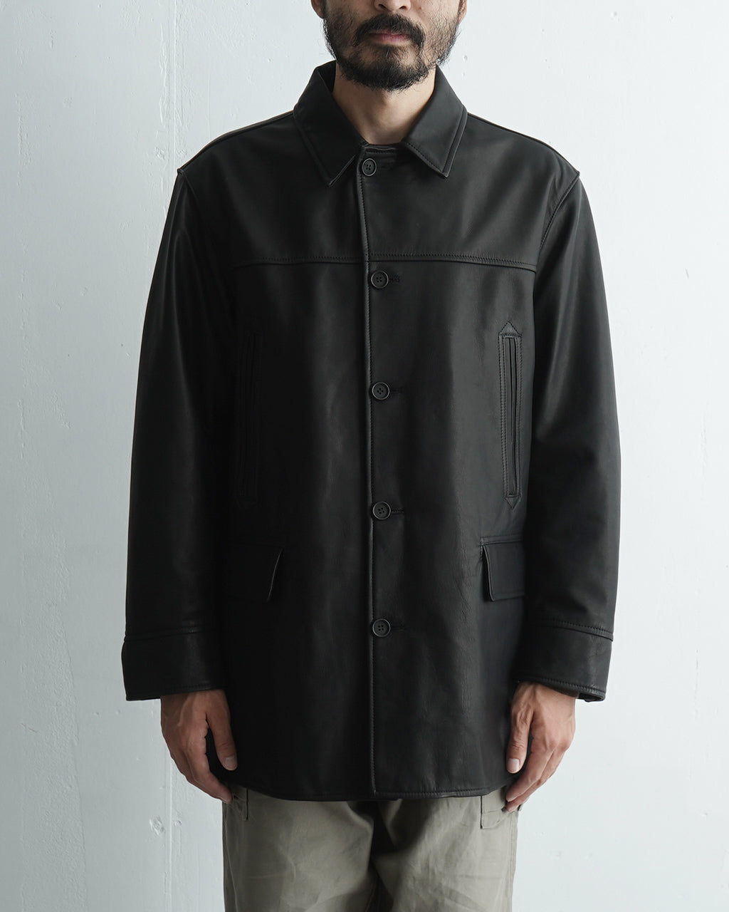 A VONTADE アボンタージ レザー カー コート Leather Car Coat レザーコート ジャケット RD-0106-24AW