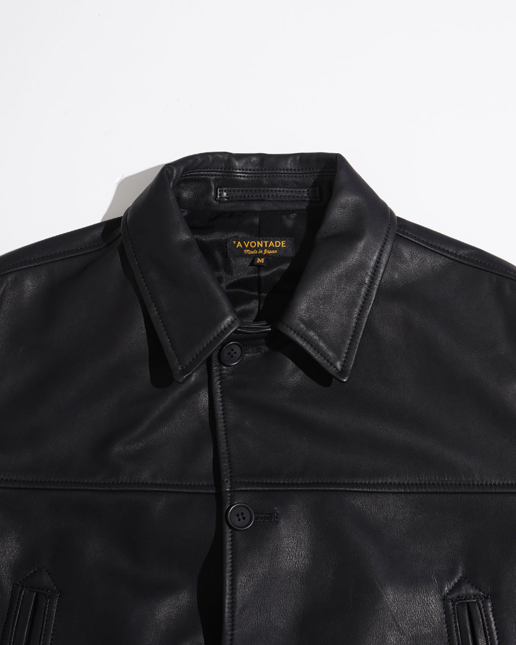 A VONTADE アボンタージ レザー カー コート Leather Car Coat  レザーコート ジャケット RD-0106-24AW【送料無料】