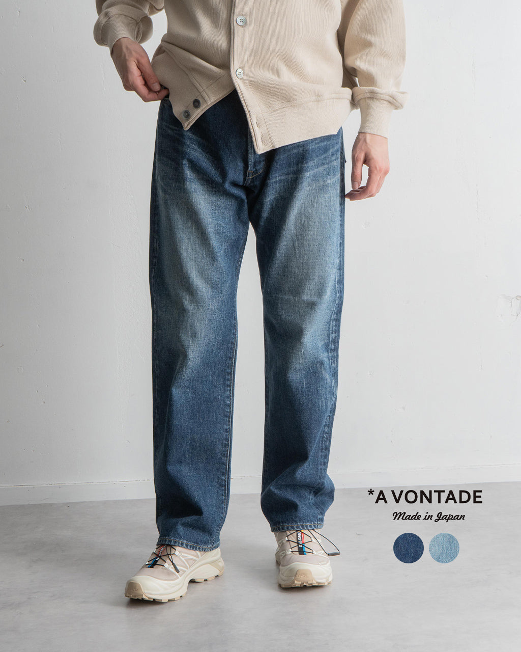 A VONTADE アボンタージ デニム 5ポケットジーンズ レギュラーフィット 5 Pocket Jeans Regular Fit VTD-0102SXX-JNS【クーポン対象外】【送料無料】