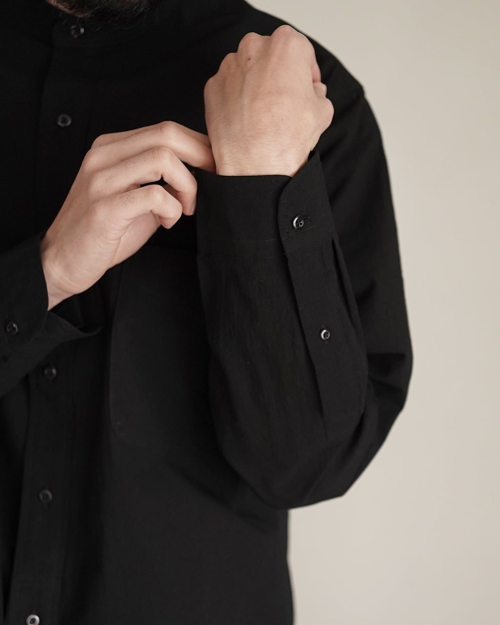 A VONTADE アボンタージ バンドカラーシャツ メンズ Banded Collar