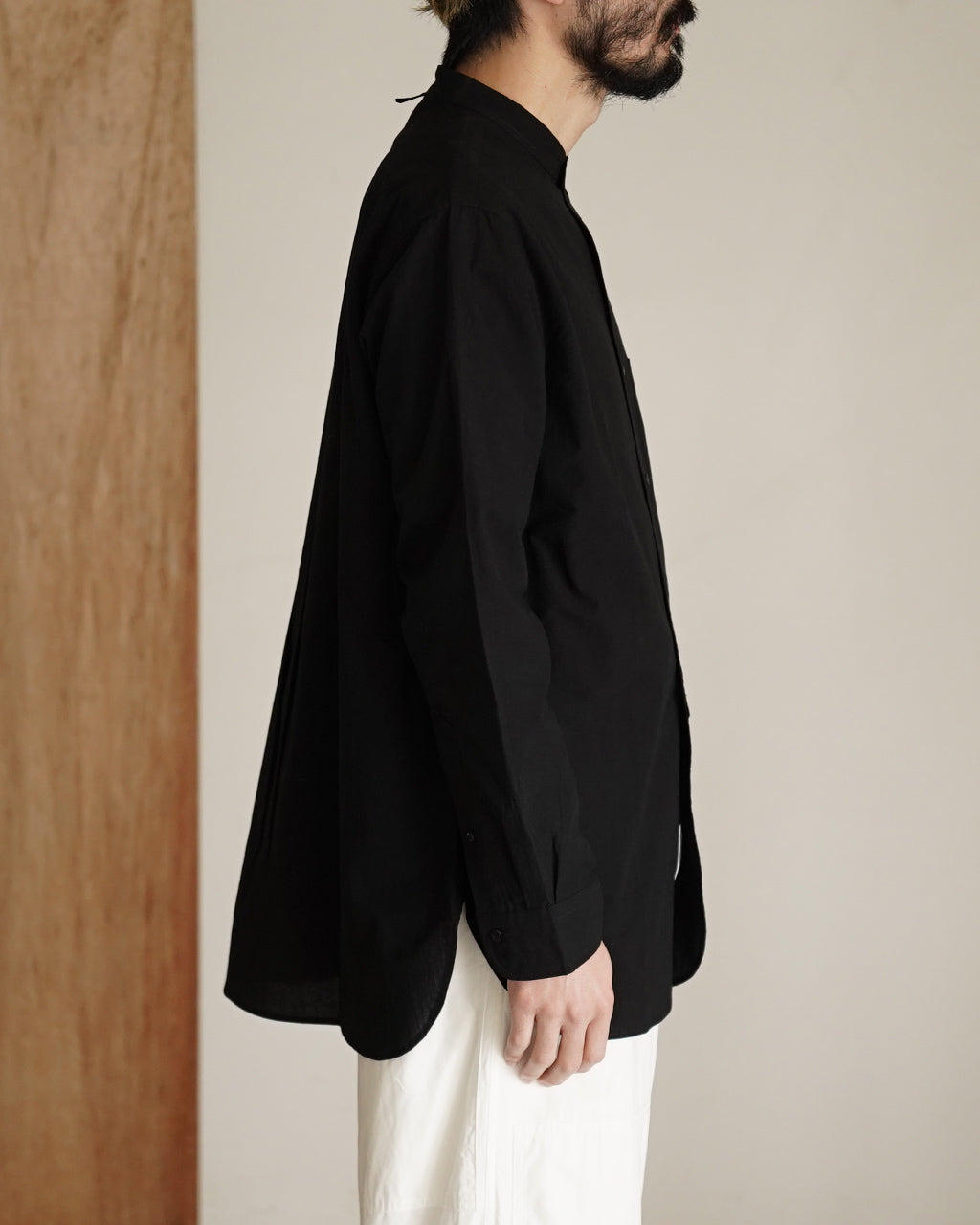 A VONTADE アボンタージ バンドカラーシャツ メンズ Banded Collar