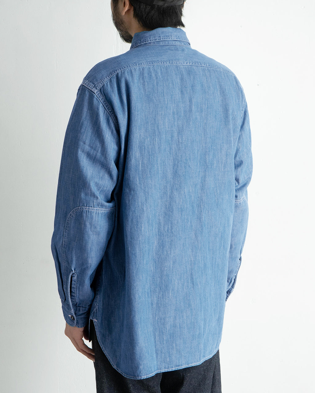 ＼早得24時間限定ポイント10倍／A VONTADE アボンタージ デニムワークシャツ トップス Denim Work Shirts VTD-0385-SH ヴィンテージデザイン エルボーパッチ【送料無料】