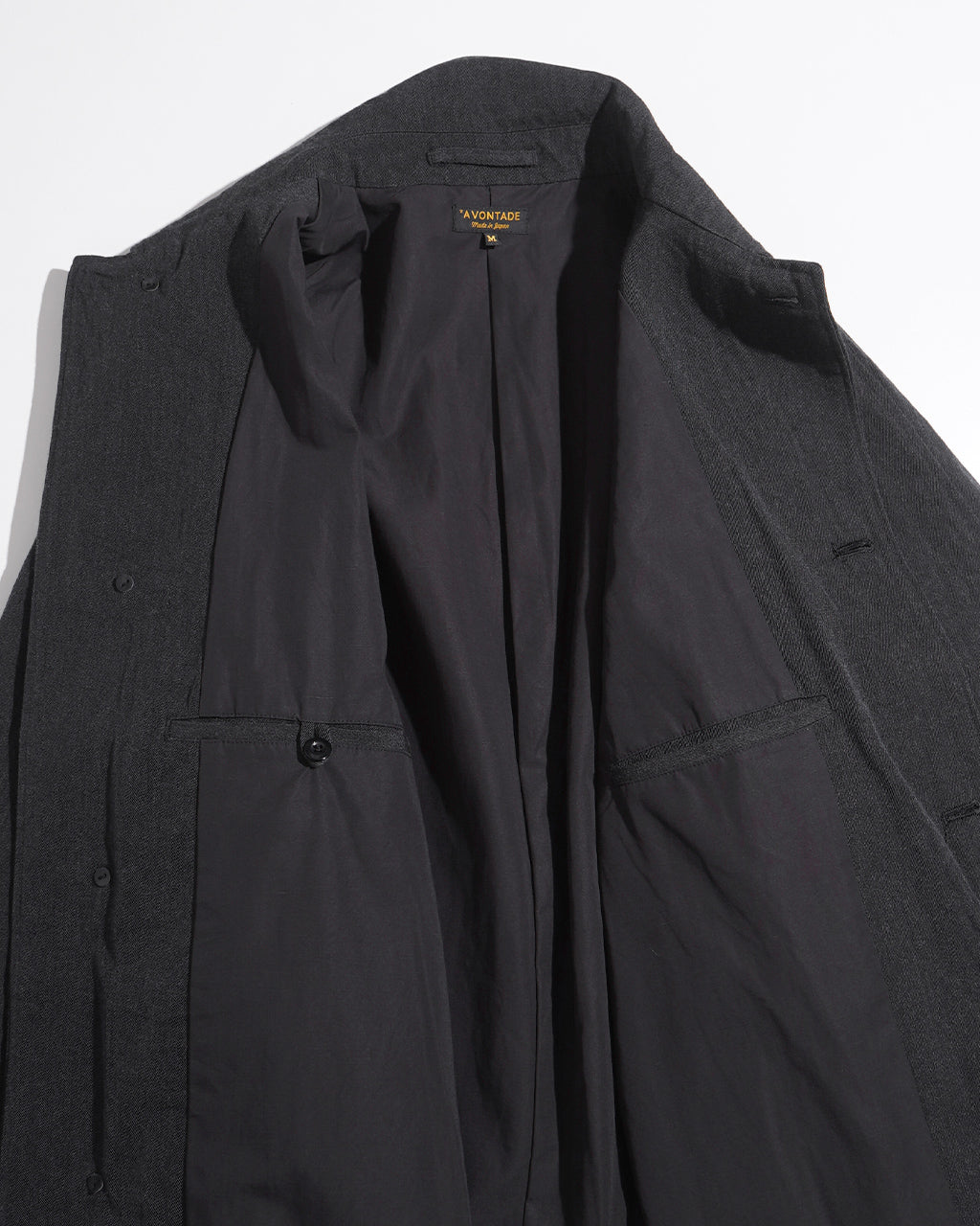 【SALE！30%OFF】A VONTADE アボンタージ ラグラン ロングコート Single Laxman Coat Ver.2 ブリティッシュウール Aラインシルエット VTD-0559-CT 【送料無料】