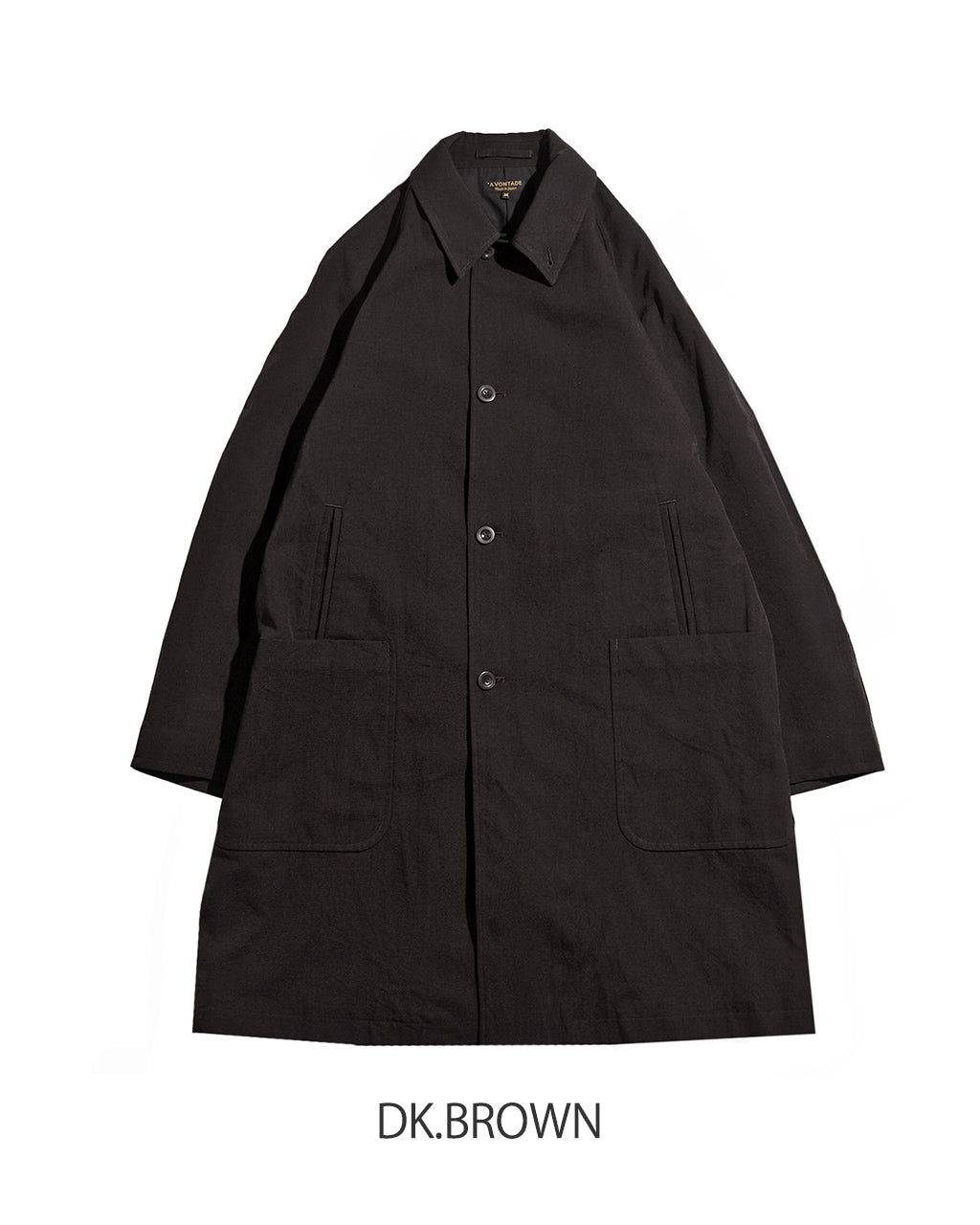 【SALE！30%OFF】A VONTADE アボンタージ ラグラン ロングコート Single Laxman Coat Ver.2 ブリティッシュウール Aラインシルエット VTD-0559-CT 【送料無料】