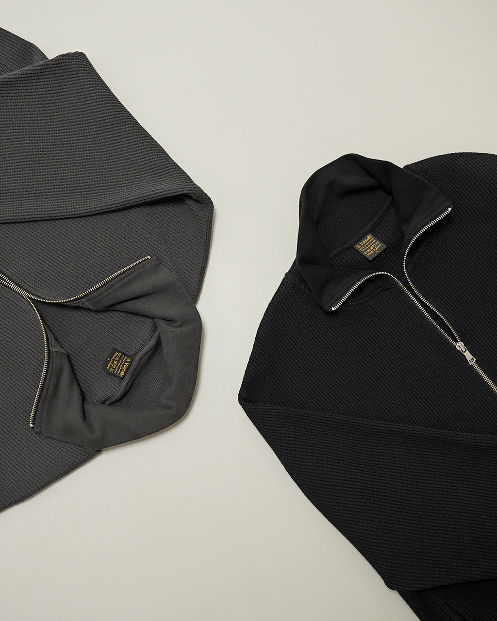 Big Waffle Drivers Zip Cardigan VTD-0602-CS
