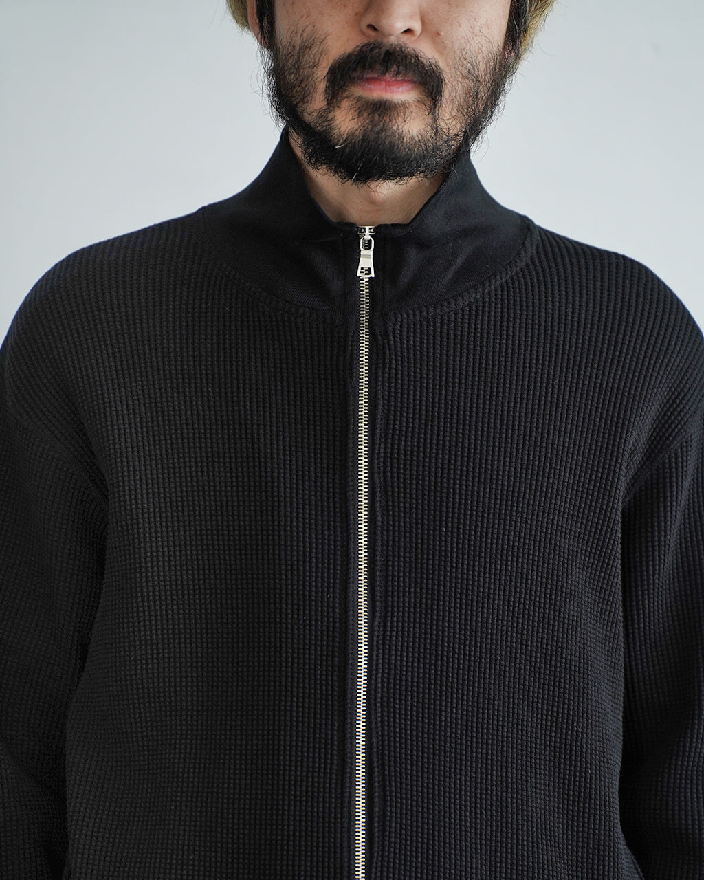 Big Waffle Drivers Zip Cardigan VTD-0602-CS