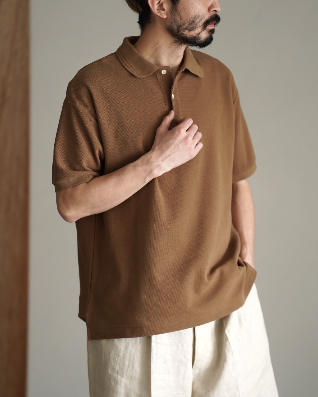 A VONTADE アボンタージ サーフニット ショートスリーブ ポロ 半袖 シャツ | Crouka(クローカ)