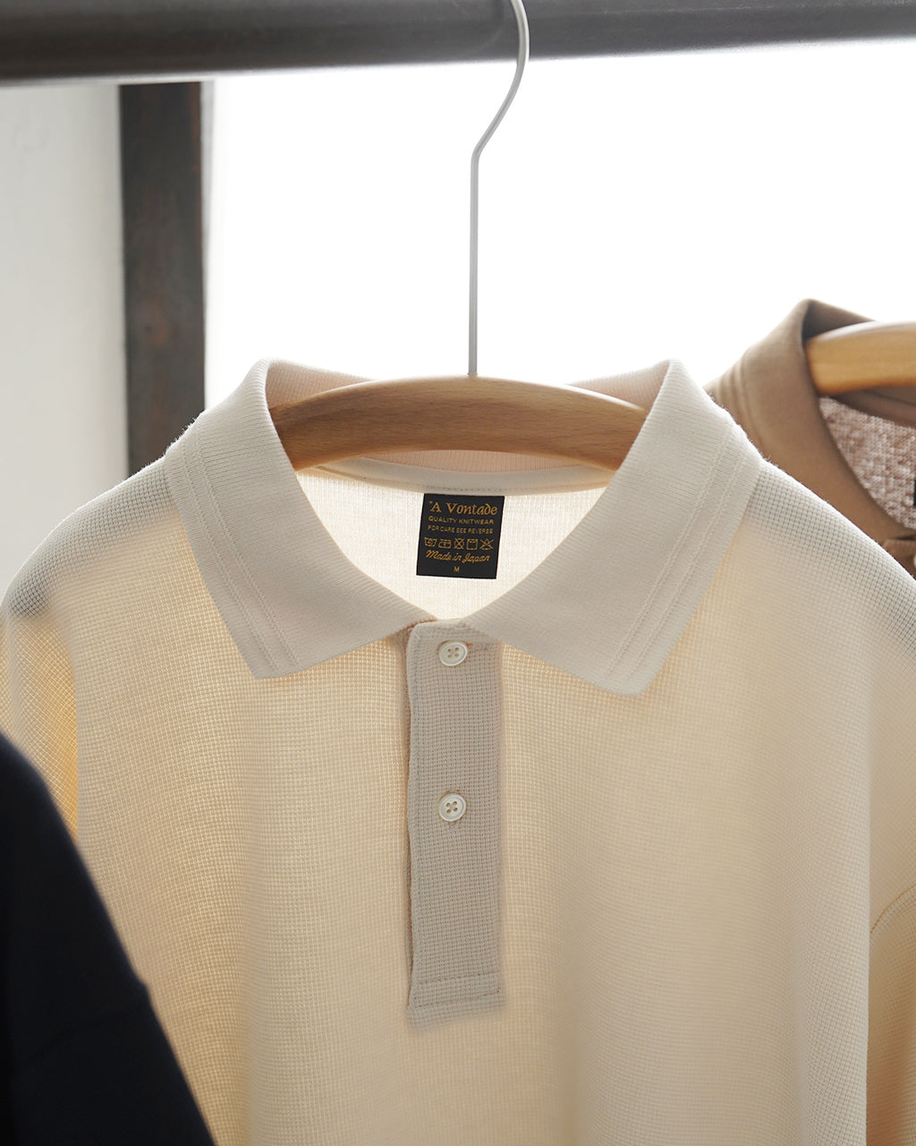 A VONTADE アボンタージ サーフニット ショートスリーブ ポロ 半袖 シャツ | Crouka(クローカ)