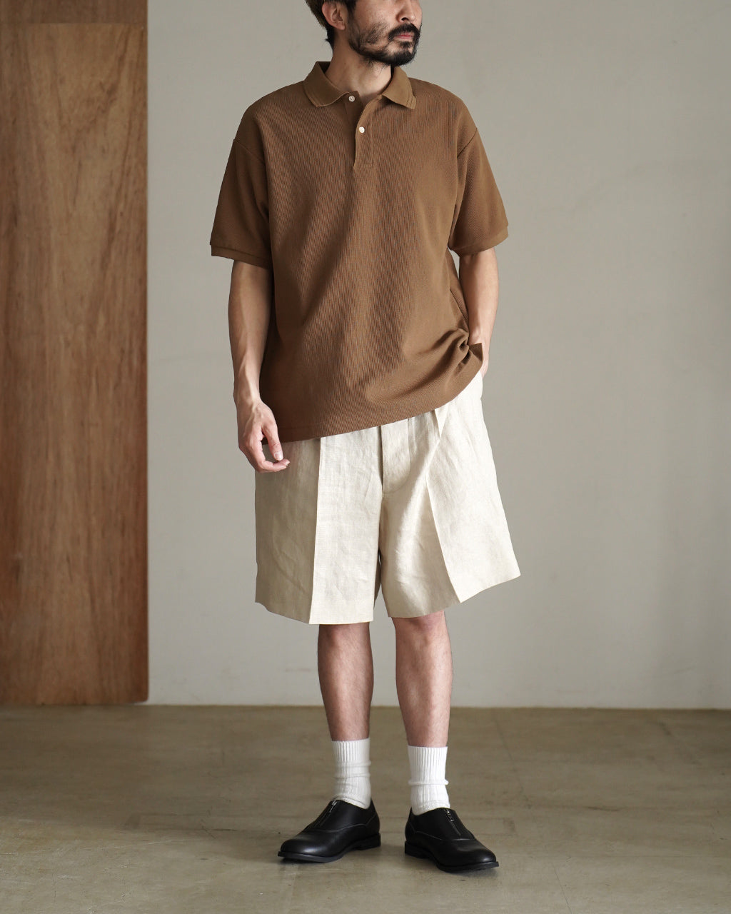 A VONTADE アボンタージ サーフニット ショートスリーブ ポロ 半袖 シャツ | Crouka(クローカ)