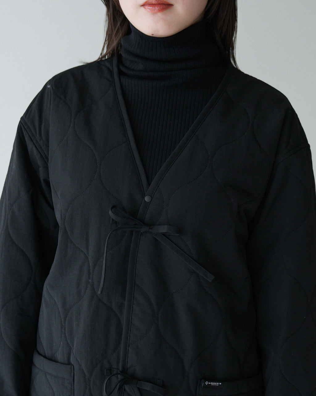 【アウトレット！30%OFF】AXESQUIN-modified- アクシーズクインモディファイト キルト カラーレス ジャケット QUILTED COLLER LESS JACKET 321076【送料無料】