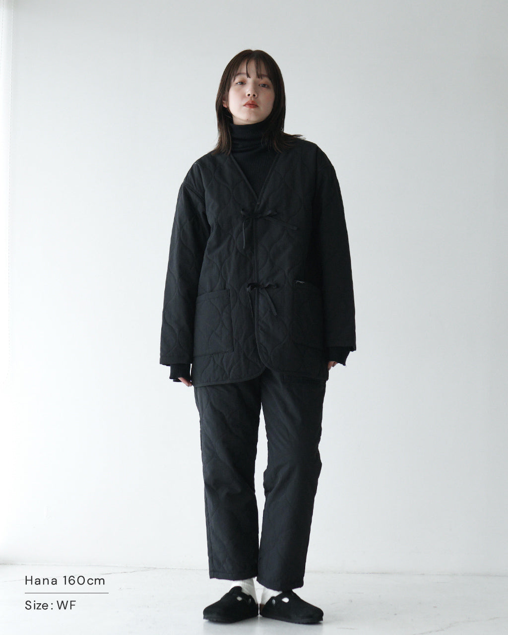 【アウトレット！30%OFF】AXESQUIN-modified- アクシーズクインモディファイト キルト カラーレス ジャケット QUILTED COLLER LESS JACKET 321076【送料無料】