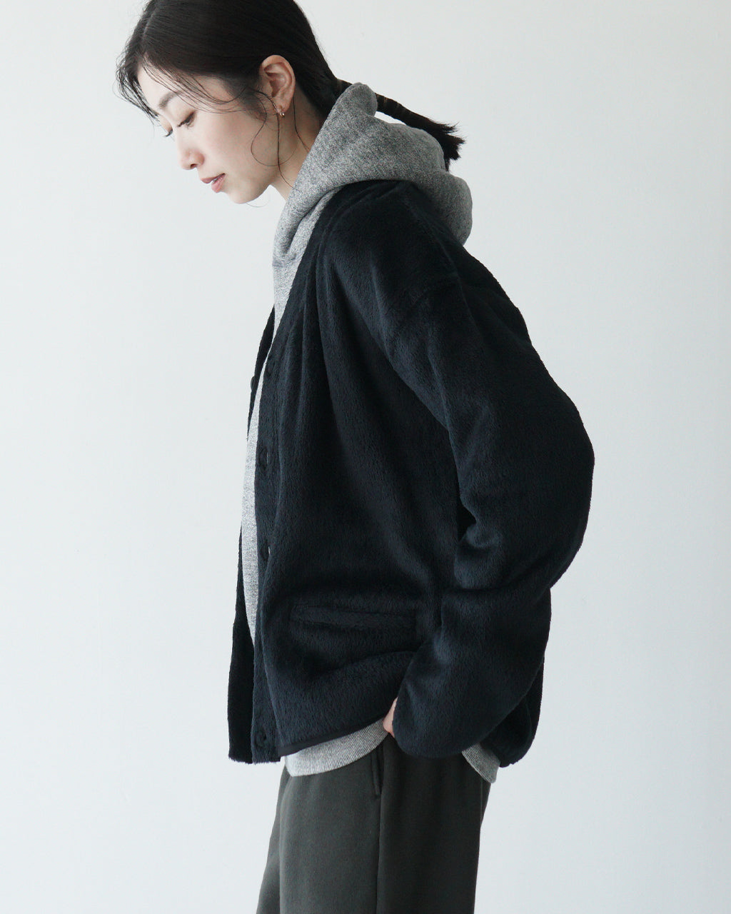 【SALE！40%OFF】AXESQUIN-modified- アクシーズクイン モディファイド ポーラテック ハイロフト ボタン カーディガン 2.0 POLARTEC HIGH LOFT BUTTON CARDIGAN 2.0 321083【送料無料】