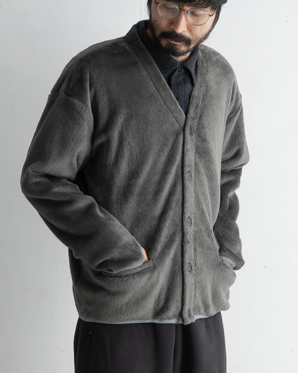 AXESQUIN-modified- アクシーズクイン モディファイド ポーラテック ハイロフト ボタン カーディガン 2.0 POLARTEC HIGH LOFT BUTTON CARDIGAN 2.0 321083【送料無料】