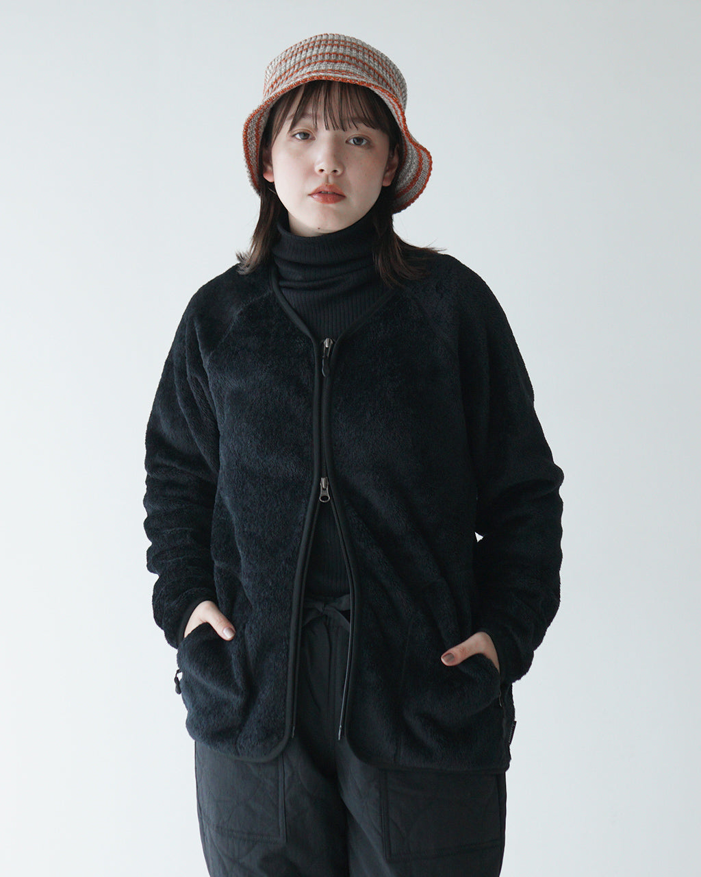 【SALE！30%OFF】AXESQUIN-modified- アクシーズクイン モディファイド ポーラテック ハイロフト カーディガン POLARTEC HIGH LOFT CARDIGAN 321084【送料無料】