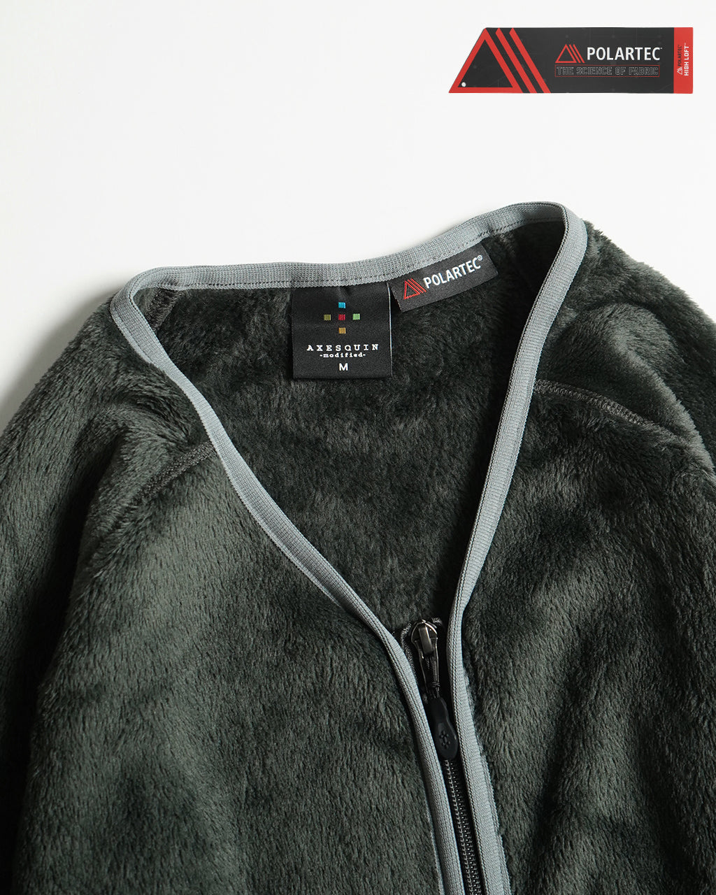 【SALE！30%OFF】AXESQUIN-modified- アクシーズクイン モディファイド ポーラテック ハイロフト カーディガン POLARTEC HIGH LOFT CARDIGAN 321084【送料無料】