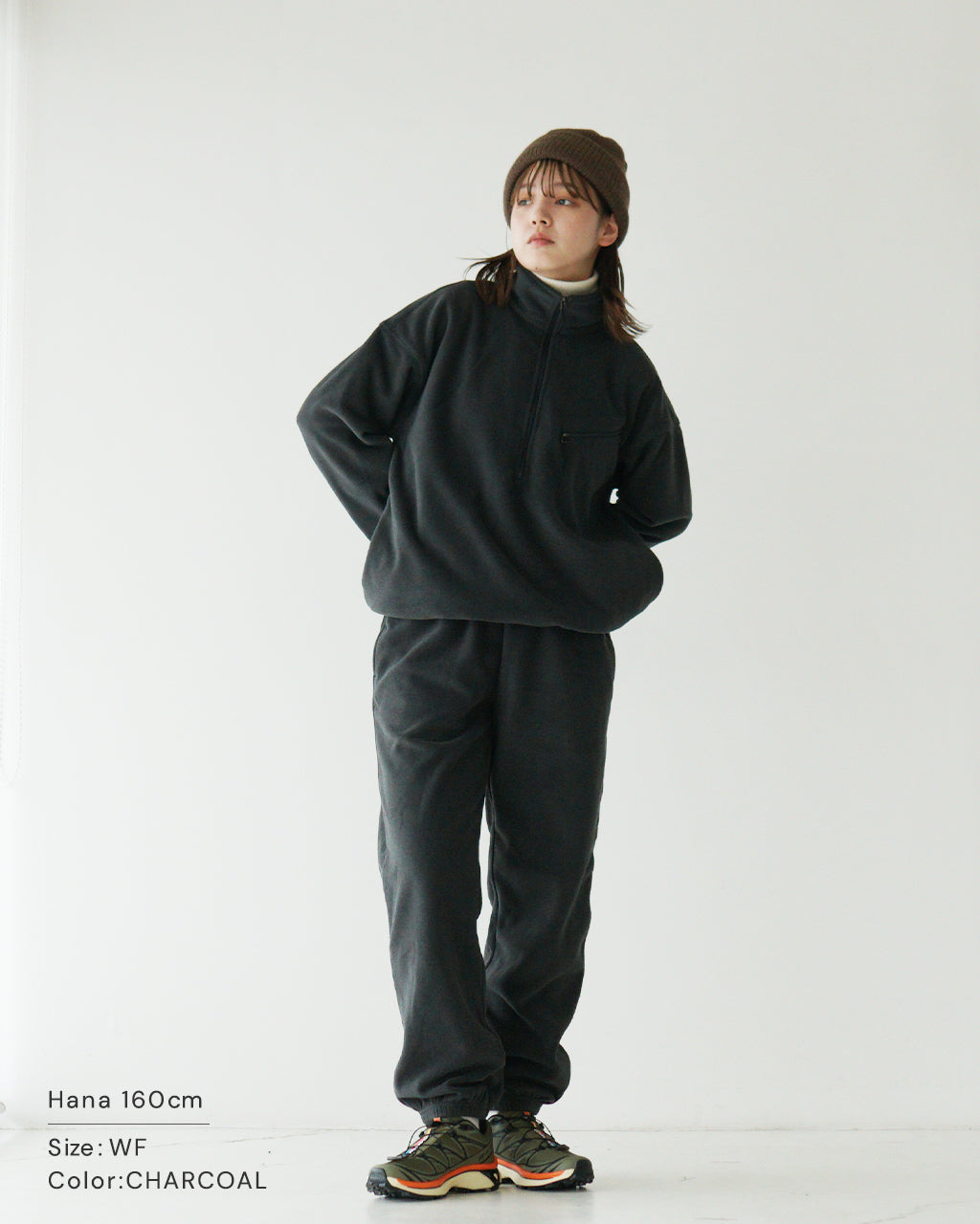 AXESQUIN-modified- アクシーズクイン モディファイド フリース ジップアップ セーター RETRO FLEECE ZIP UP SWEATER トップス 軽量 保温 321086【送料無料】