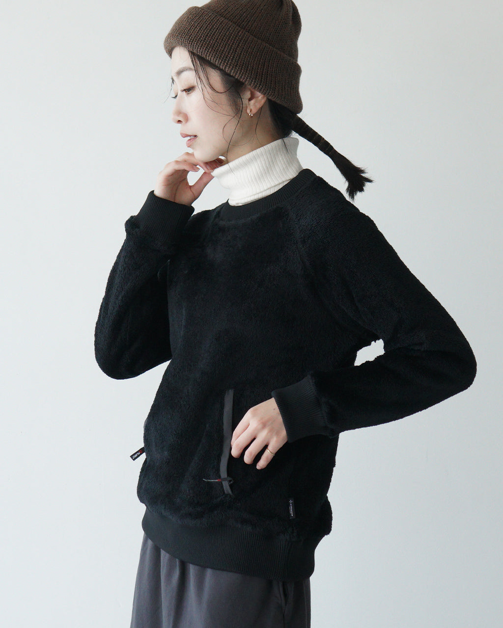 【SALE！30%OFF】AXESQUIN-modified- アクシーズクイン モディファイド ポーラテック ハイロフト セーター POLARTEC HIGH LOFT SWEATER 321088【送料無料】